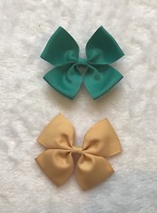 56 Pcs DIY Multi-color 3.5” Bow Headband Craft Party Decoration ( No Clip )
