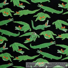 BonEful FABRIC FQ Cotton Quilt White Green Red Blue Farm Tractor Tire Boy Print