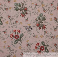 BonEful Fabric FQ Cotton Quilt VTG Antique Pink Rose Gold Flower Boho Farm House