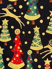 Quilting Fabric Lot – Christmas Holiday Winter, 10 Fat Quarters + 1 FREE!