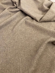 3 YDS Handwoven Natural Taupe Wool – Rustic Tweed SOFT Homespun 63″ wide 7.4 oz