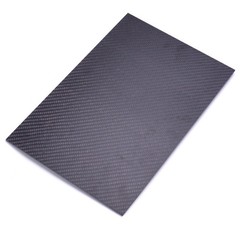 Carbon Fiber Plate Sheet 200mm X 300mm X 3mm 3K for DIY Drone Frame – Strong