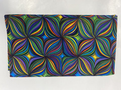 Kaleidoscope Quilt Fabric Print by Hoffman International Fabrics Design 2747