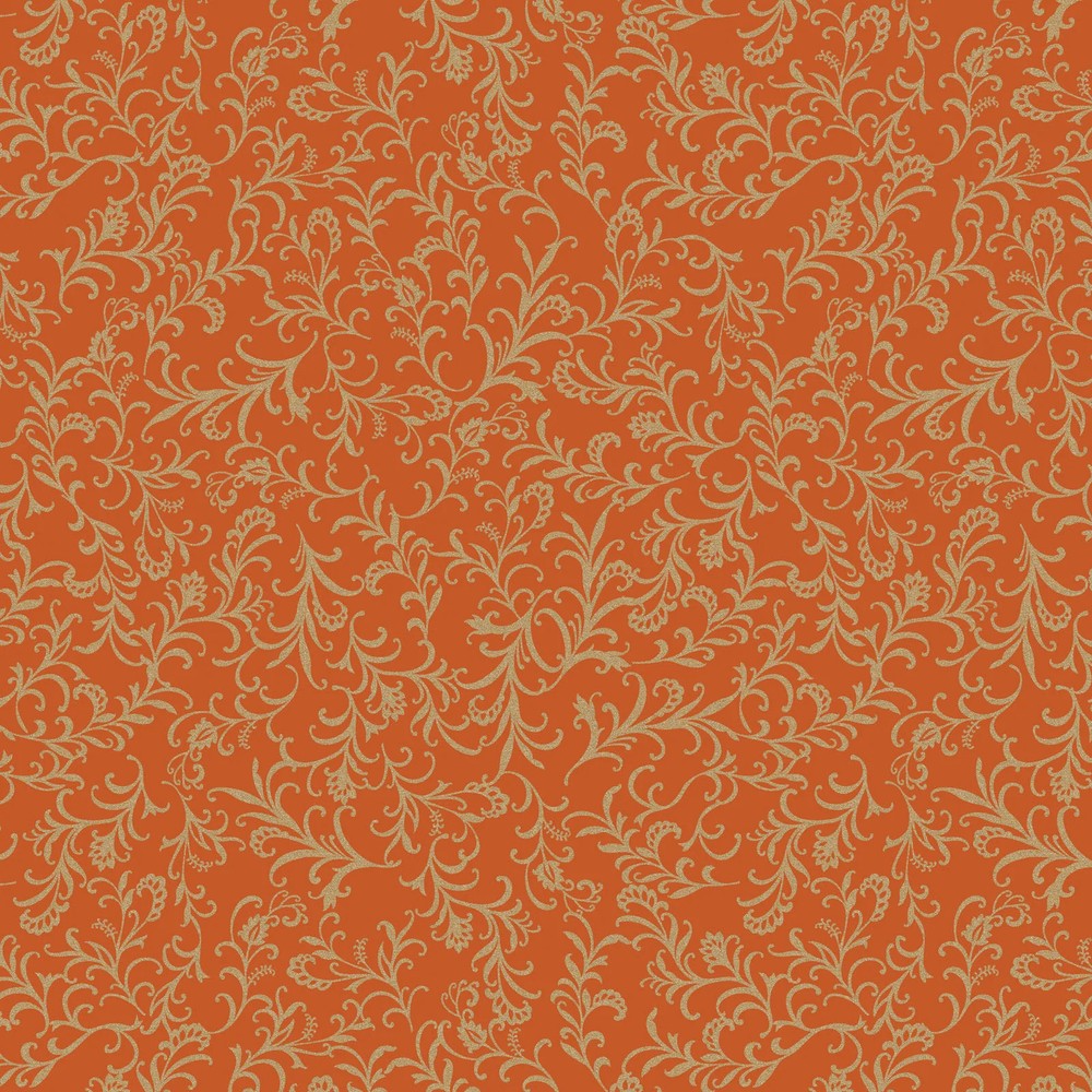 BENARTEX – Harvest Keepsakes by Kanvas Studio – Metallic – Elegant Scrolls-