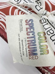 Benartex Color Spectrum Red 10 Fat Quarters Quilting Fabric
