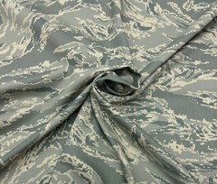 AIR FORCE TIGER STRIPE NY/CO SOFT TWILL MILITARY FR CAMO FABRIC BY THE YARD 59″W