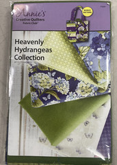 Annie’s Creative Quilters Fabric + Pattern Heavenly Hydrangeas Collect FQ081 New