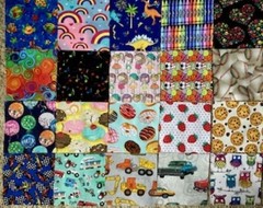 I-Spy 5 x 5 inch Square Charm Memory Quilt 75 Blocks – 100% Cotton – Rotary Cut