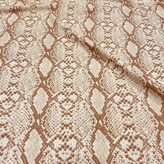 Animal Print Snake Fashion Design Spandex Fabric 60″wide by Yard for Swimwear