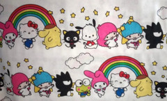 Sanrio Hello Kitty Fabric 10″ x 8″ Crafting Sewing Length Piece New