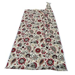 Waverly Siren Song Printed Cotton Drapery Fabric in Graphite – 3 Yards 55×108