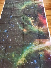 Galaxy Space Print Heavy Canvas Fabric 57″x36″