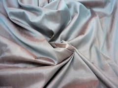 GOLDEN SAPPHIRE BLUE DUPIONI FAUX SILK FABRIC Material 60″W BTY