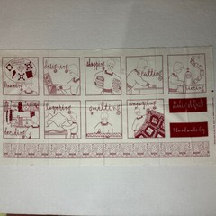 Making A Quilt Moda Quilting Panel Cotton Fabric Craft Material 23″ x 44″ #101