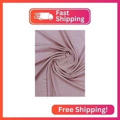 Sedona Designz Glitter ITY Fabric – 95% Polyester 5% Spandex | Sparkling Metalli