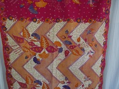 Pokok-Kelapa Indonesian Batik Sarong Fabric Cotton Tablecloth 40″ by 60″