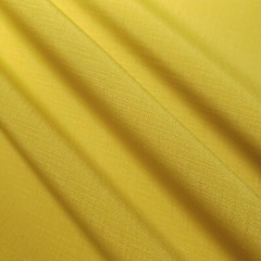 Marigold Dandelion Yellow Poly Linen Fabric 58″ By The Yard For Tablecloth
