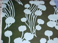 Fabric Cotton FOREST by amy Westminster Fibers Fiddle Heads 38″ X 44″ ORAB012