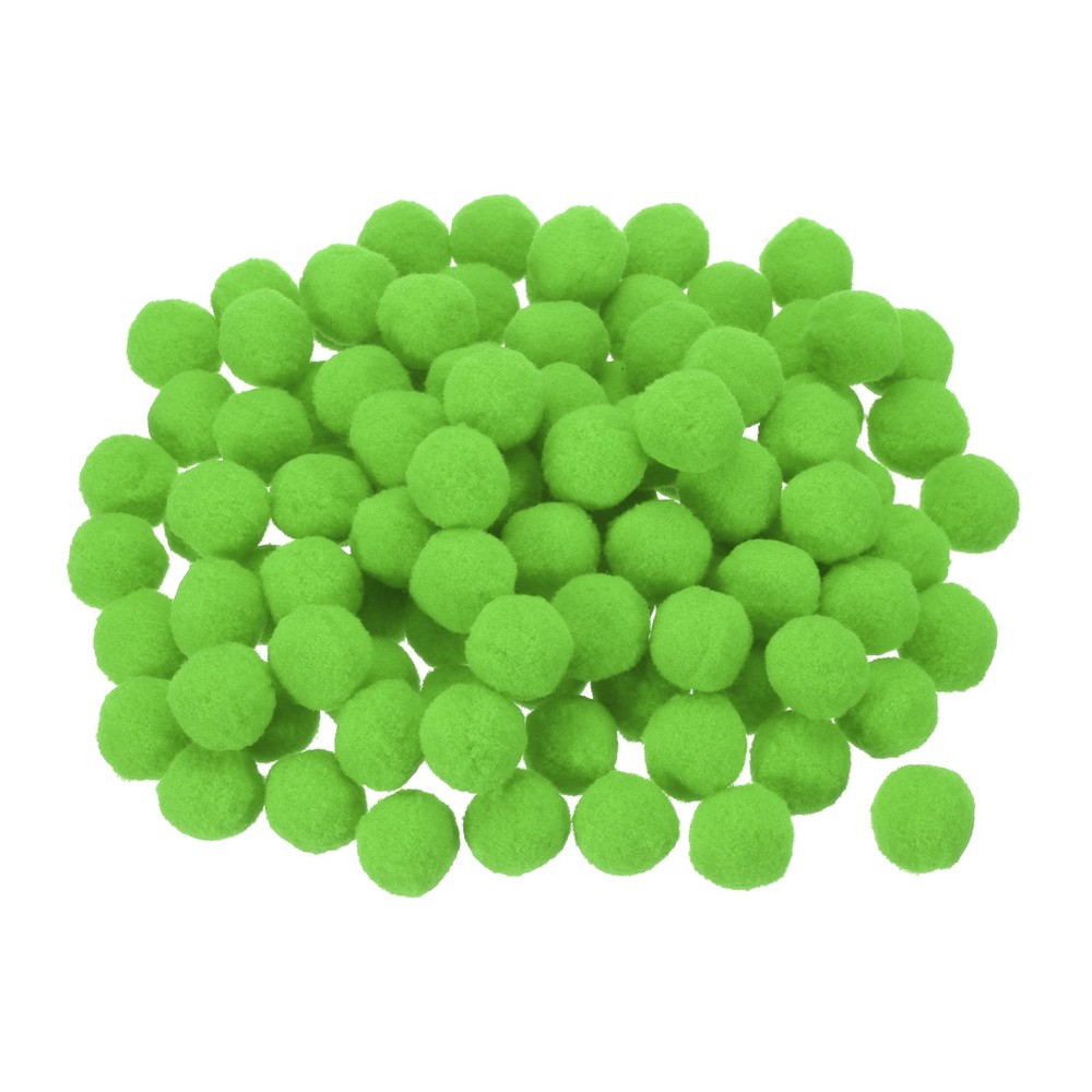 Pom Felt Balls Fabric 1cm 10mm Apple Green for Crafts Project DIY 100 Pcs