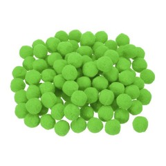 Pom Felt Balls Fabric 1cm 10mm Apple Green for Crafts Project DIY 100 Pcs
