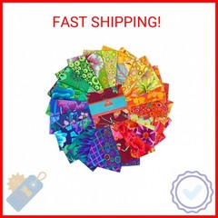 Kaffe Fassett Collective Classics Plus Spectrum Charm Pack 42 5-inch Squares Fre