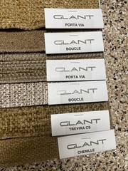 Glant Fabric lot of 42 Large Squares Scrapbooking Crafts 12 X 12