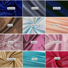 Taffeta Fabric 60 Inch Wide Crisp Sheer Lightweight Structured Durable
