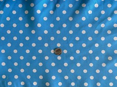 Small Polka Dot Poly Cotton multi-colors 60″ Wide Polyester by The Yard
