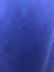 100% Crinkled Silk Crepe Back Satin Deep Royal Blue Fabric 1 Yd. 34″ Long 52″ W