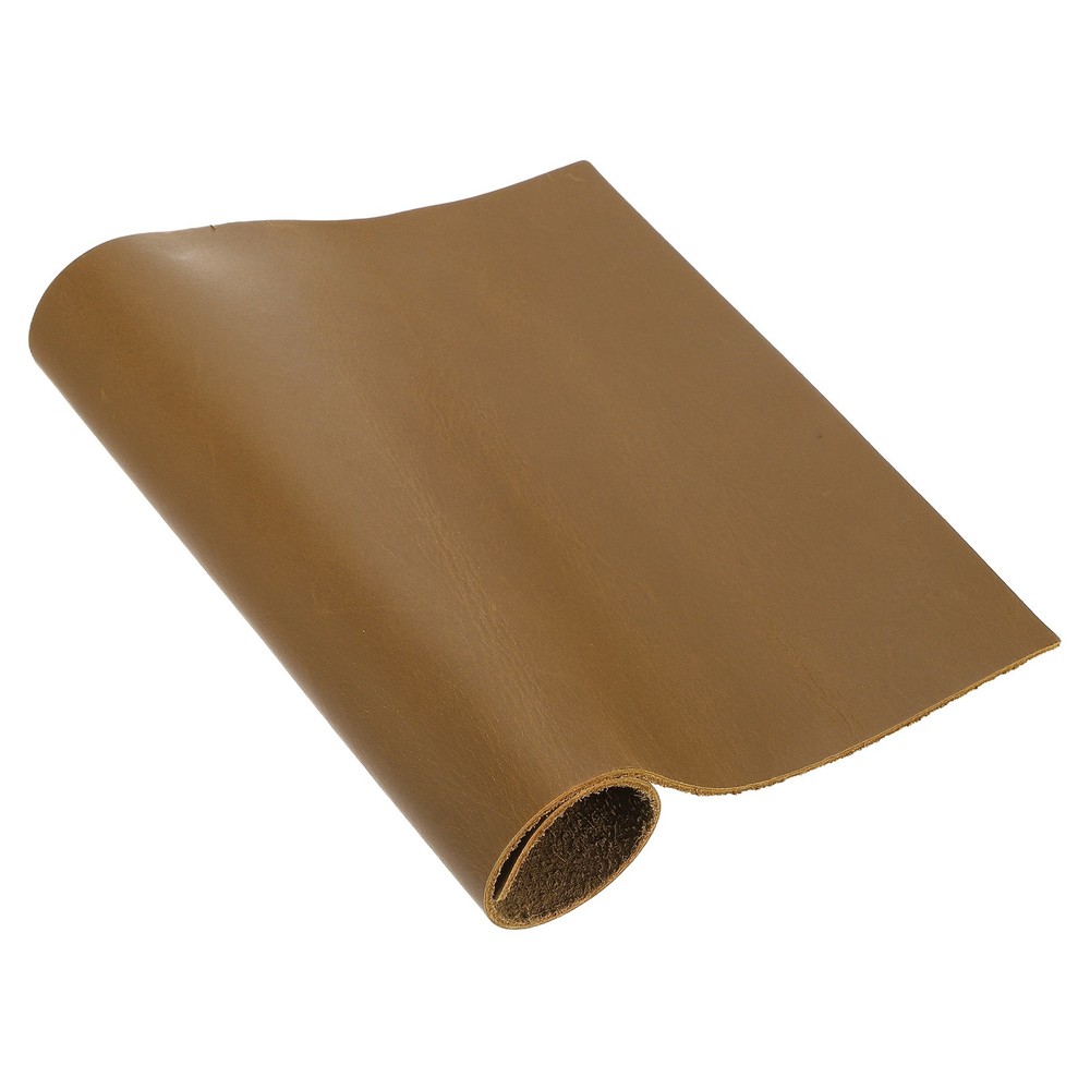 Genuine Leather Sheet, 7.9″x11.8″ Distressed Leather Pieces, Yellow