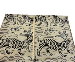 CLARENCE HOUSE TIBET DRAGON ORIGINAL EXCLUSIVE VELVET FABRIC 1 YARD 51″W