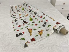 Spotlight Aussie Christmas Pure Cotton Poplin Fabric By The Metre 120 cm Wide
