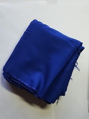 Royal Blue Twill Sewing Fabric 56″w X 3yds Clothing Drapery Quilt Rayon Vintage