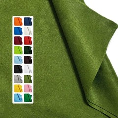 Moss Green Felt Fabric – 1.6Mm Thickness 36″ X 36″ Square Flexible Craft Felt by