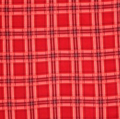BTY* PLAID MAROON, TANGERINE, AND ORANGE FLEECE MATERIAL FABRIC 1 YD 60×36″