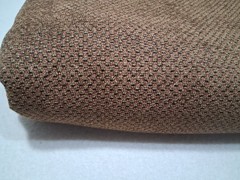 Upholstery Fabric Remnant Tweed Boucle Rust Olive Brown 54″ x 73″ End of Roll