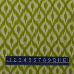 WAVERLY WILLIAMSBURG DEDRA PISTACHIO GREEN IKAT LINEN FABRIC BY YARD 54″W