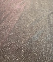 BTY Iridescent Lurex Glitter 4Way Stretch Fabric – Silver, Pink/Blue Color Shift