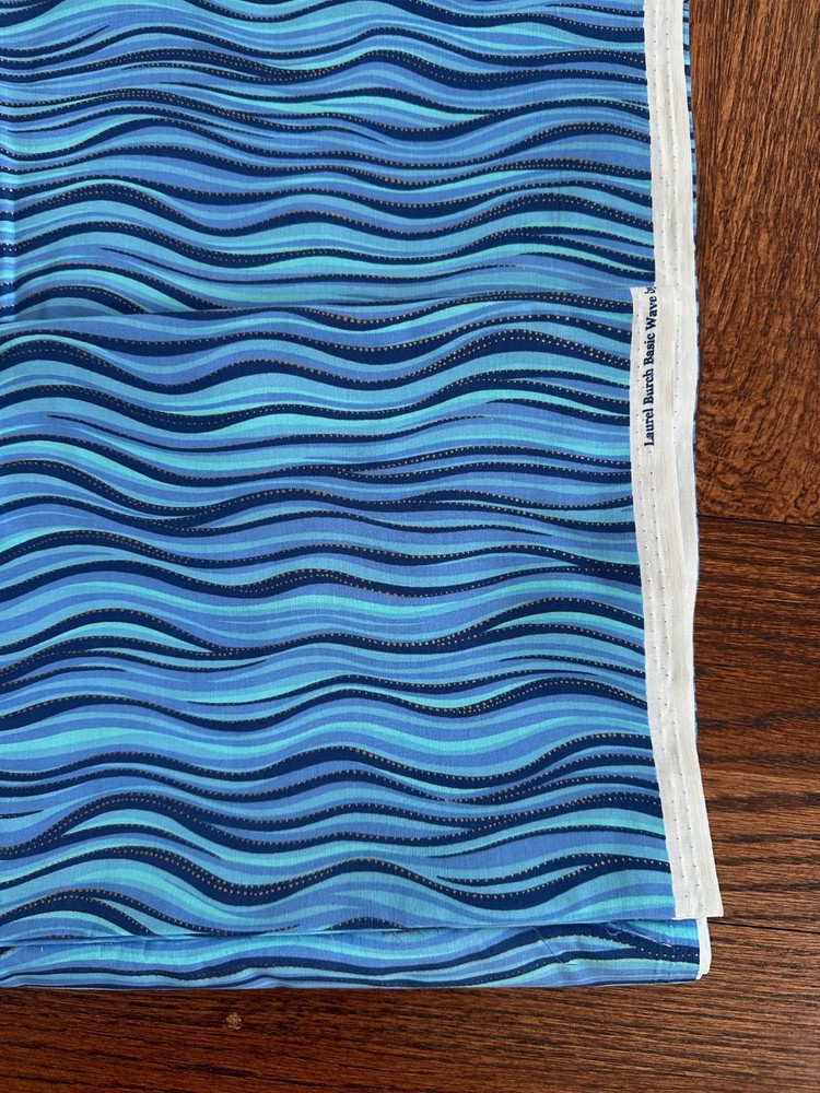 Laurel Burch ocean wave fabric BTHY