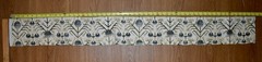 Zak+Fox KHOTAN — Indigo & Green Cotton/Linen Print Fabric LOT 16 LARGE REMNANTS