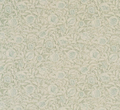 SANDERSON CURTAIN FABRIC DESIGN Annandale 3 METRES WILLOW/SEASPRAY LINEN BLEND