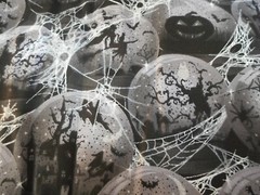 Brand New Gothic Halloween 100% Cotton by the 1/2 yard 18″ x 44″