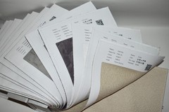FABRIC SAMPLE BOOK Osborne & Little FONTHILL Neutral Beige Mocha Slate 38pcs LOT