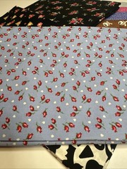Fabric From Fat Quarter Shop. 8 Pieces Of Various Fabric