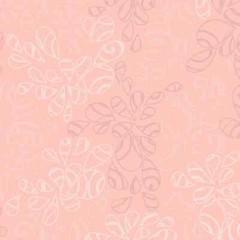 Veiled Rose in Coral Pink Fabric, Art Gallery Quilting Fabric, Nature Elements