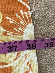 RICHLOOM AMELIA PRINTED COTTON DECORATOR FABRIC GRAFFITI – SIZE 38.25″ W x 56.5″