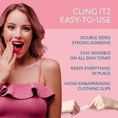 Double Sided Fashion Tape for Clothes, Fabric, Body – Clear, Waterproof