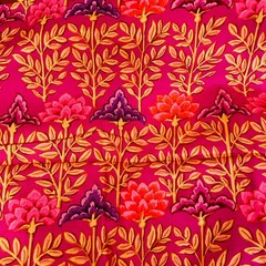 “Mughul” By Kaffe Fasset, For Roan Fabics PGP-161, Pink