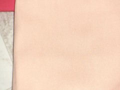 Trigger Poplin cotton poly blend pale peachy color 2 yards 7 inches