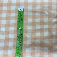 100% Knitted Cotton Jersey 260gsm- Digitally Printed Gingham Pink Pattern Fabric